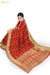Stunning Shankari Benares Red Artificial Silk Saree - Seven Sarees - Saree - Seven Sarees