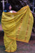 Tamalapaku Handloom Venkatagiri 100% Silk Cotton Yellow Saree - Seven Sarees - Seven Sarees