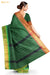 Vadavanam Madurai Green Pure Cotton Saree - Seven Sarees - Saree - Seven Sarees