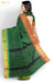 Vadavanam Madurai Green Pure Cotton Saree - Seven Sarees - Saree - Seven Sarees