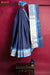 Virundhu Madurai Blue Pure Cotton Saree - Seven Sarees - Saree - Seven Sarees