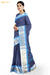 Virundhu Madurai Blue Pure Cotton Saree - Seven Sarees - Saree - Seven Sarees